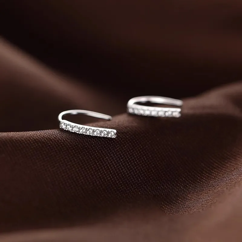 Happy Tide S925 Silver Earrings Women's-4