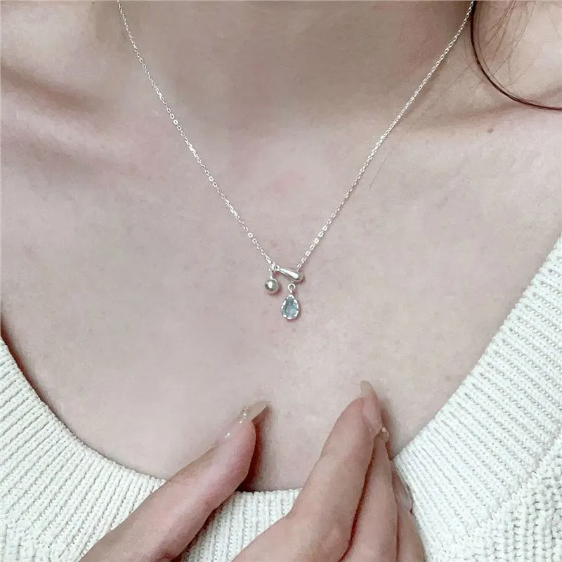 Happy Tide S925 Silver Necklaces Women's-1