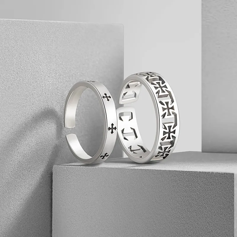 Happy Tide S925 Silver Rings Unisex-2