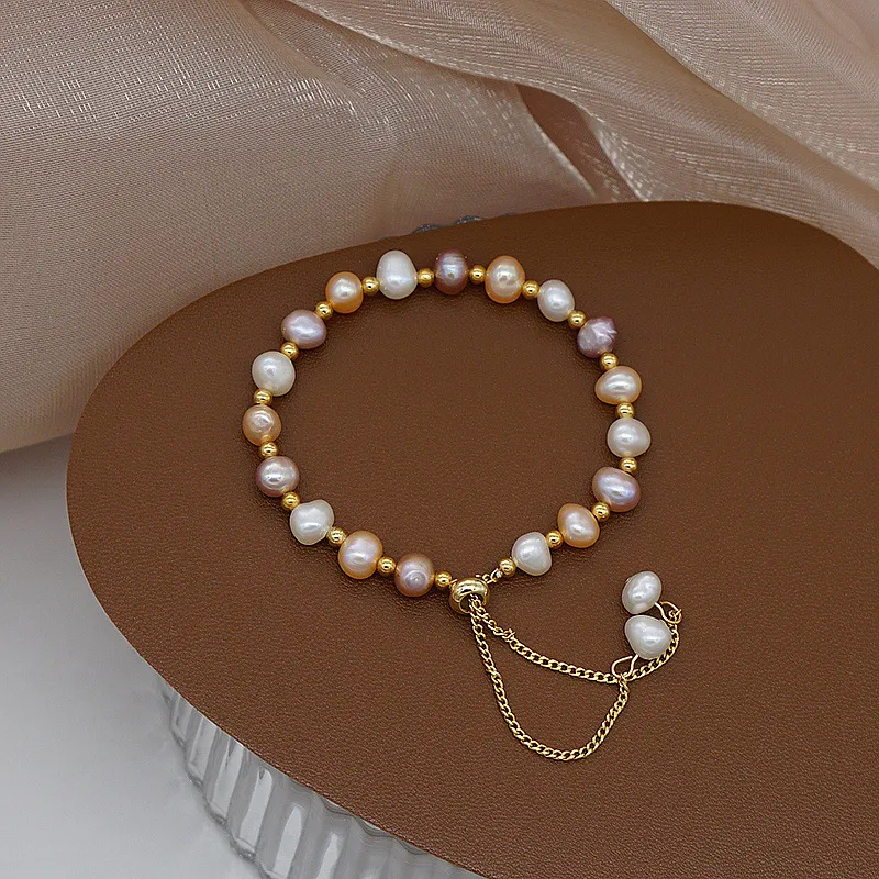 Happy Tide Faux Pearl Bracelets Women's-5