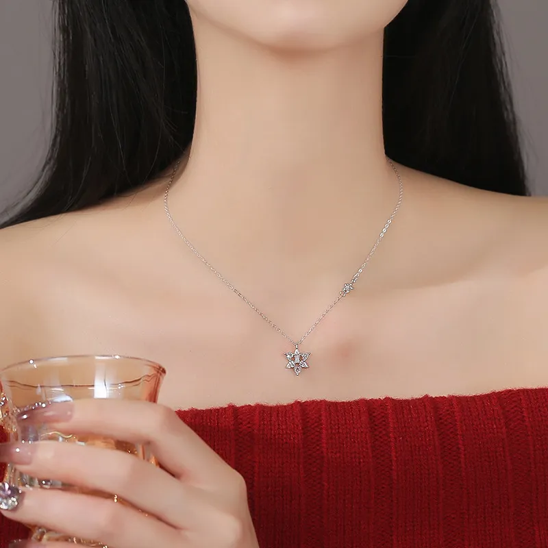 Happy Tide S 999 Fine Silver Necklaces Women's-1