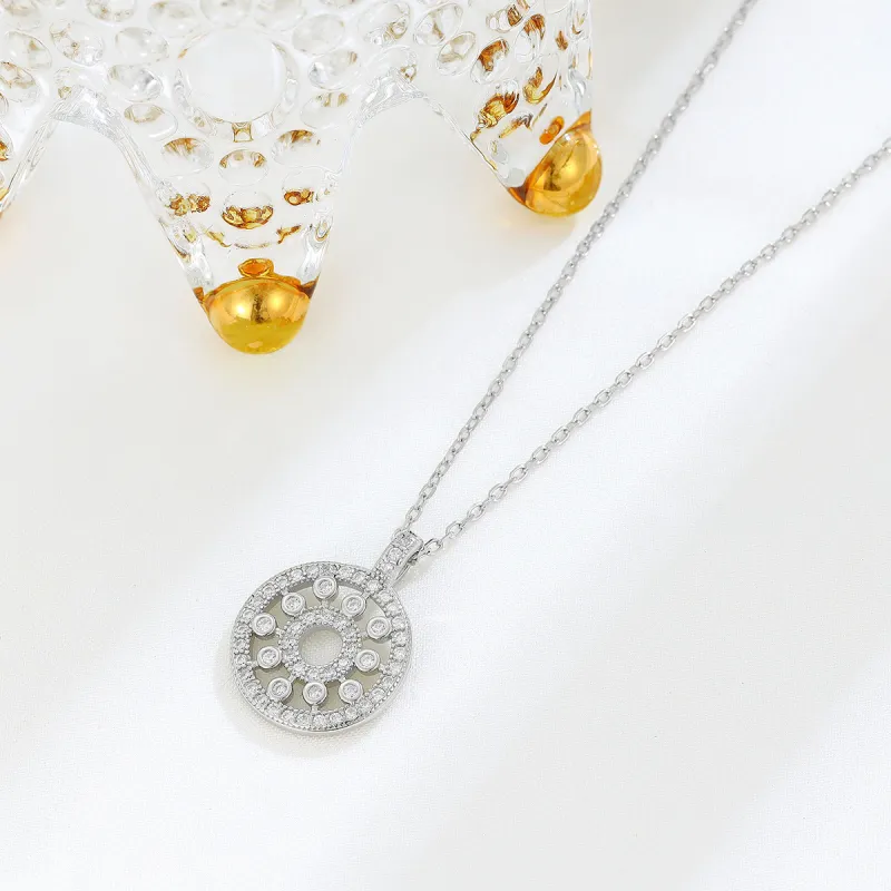 Happy Tide S925 Silver Necklaces Women's-2