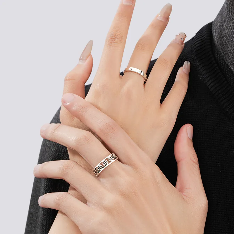 Happy Tide S925 Silver Rings Unisex-1