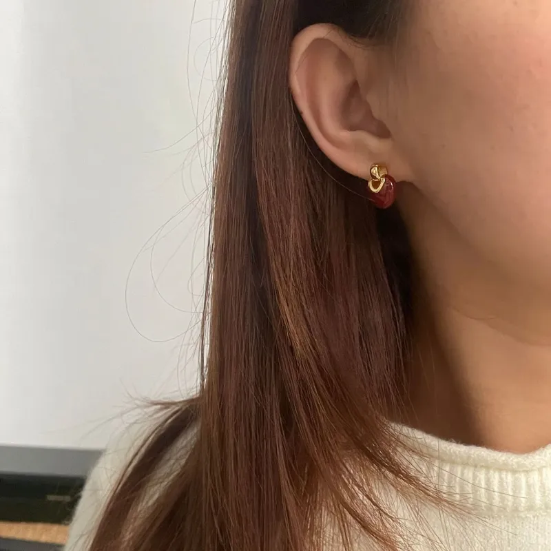 Happy Tide S925 Silver Earrings Women's-1
