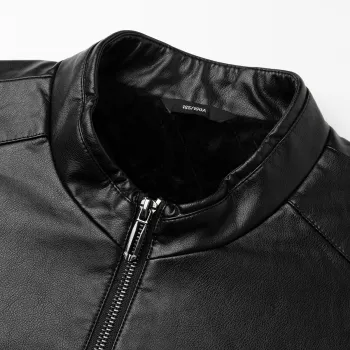 7 FOR ALL MANKIND Leather Jacket Men's