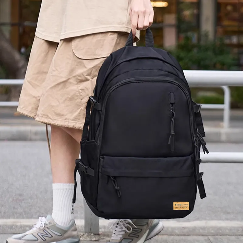 XTEP Oxford Backpack Unisex Black-2