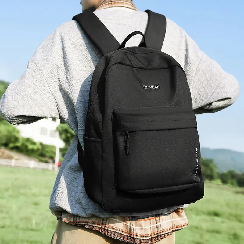 XTEP Polyester Backpack Tubas Unisex Black-2