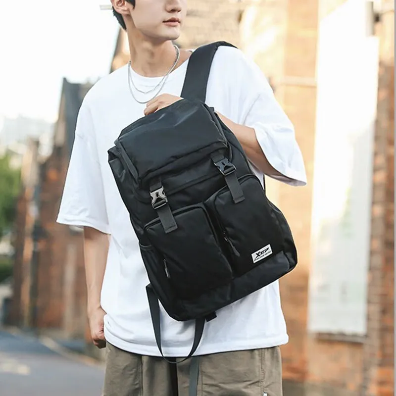 XTEP Polyester Backpack Regular Unisex Black-4