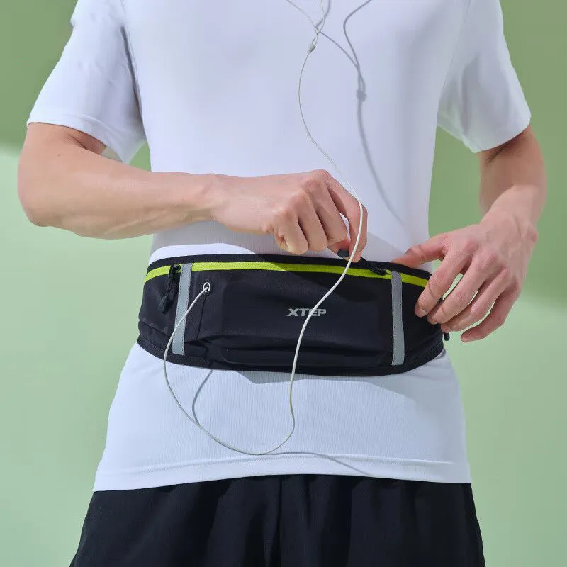 XTEP Polyamide Fanny Pack Unisex Black-3