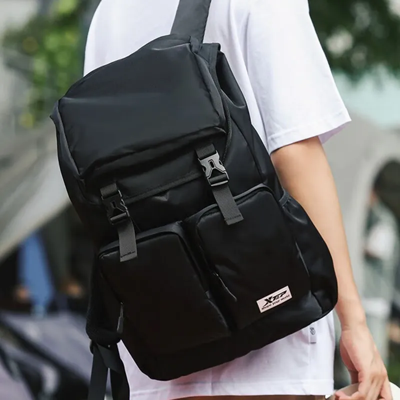 XTEP Polyester Backpack Regular Unisex Black-6
