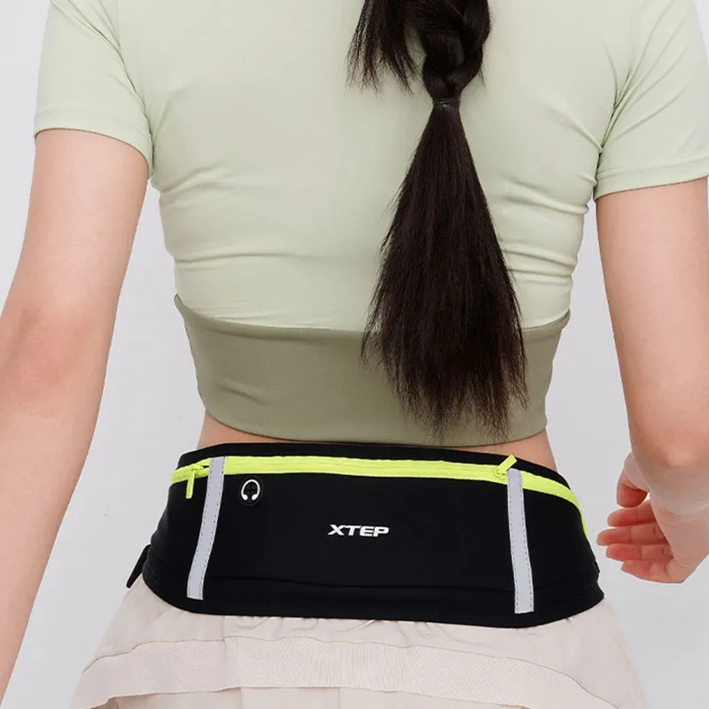 XTEP Polyamide Fanny Pack Unisex Black-3