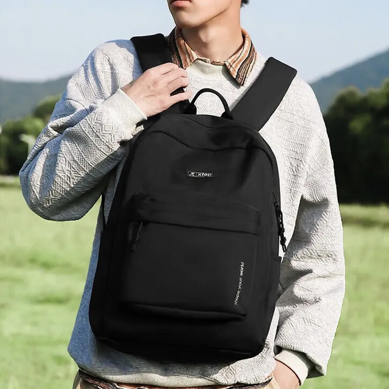 XTEP Polyester Backpack Tubas Unisex Black-3