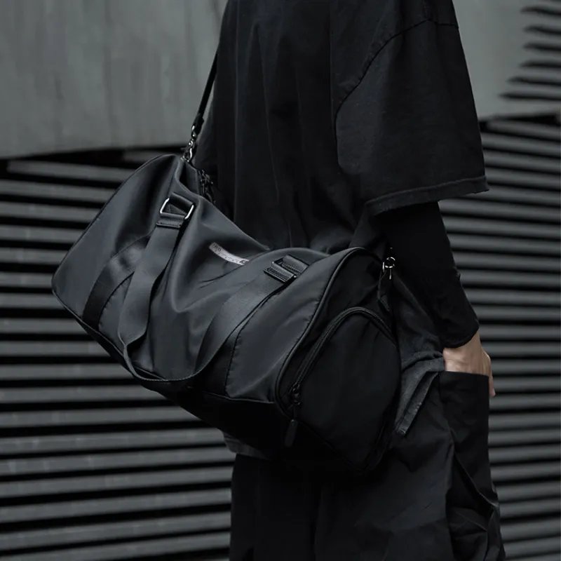 XTEP Oxford Travel Bag 90L Unisex Black-2