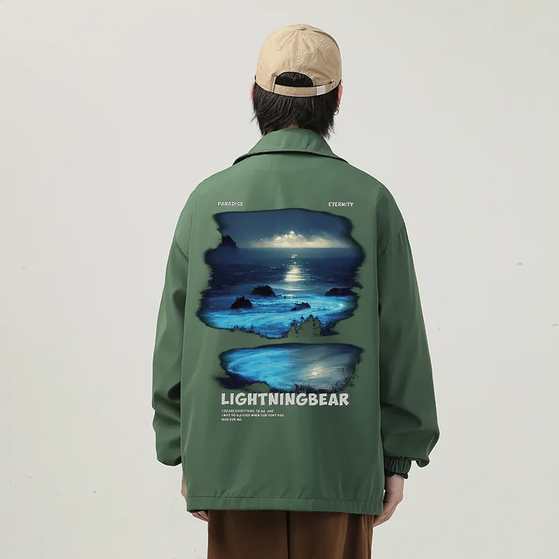 LIGHTNING BEAR Jackets Coats Unisex-30