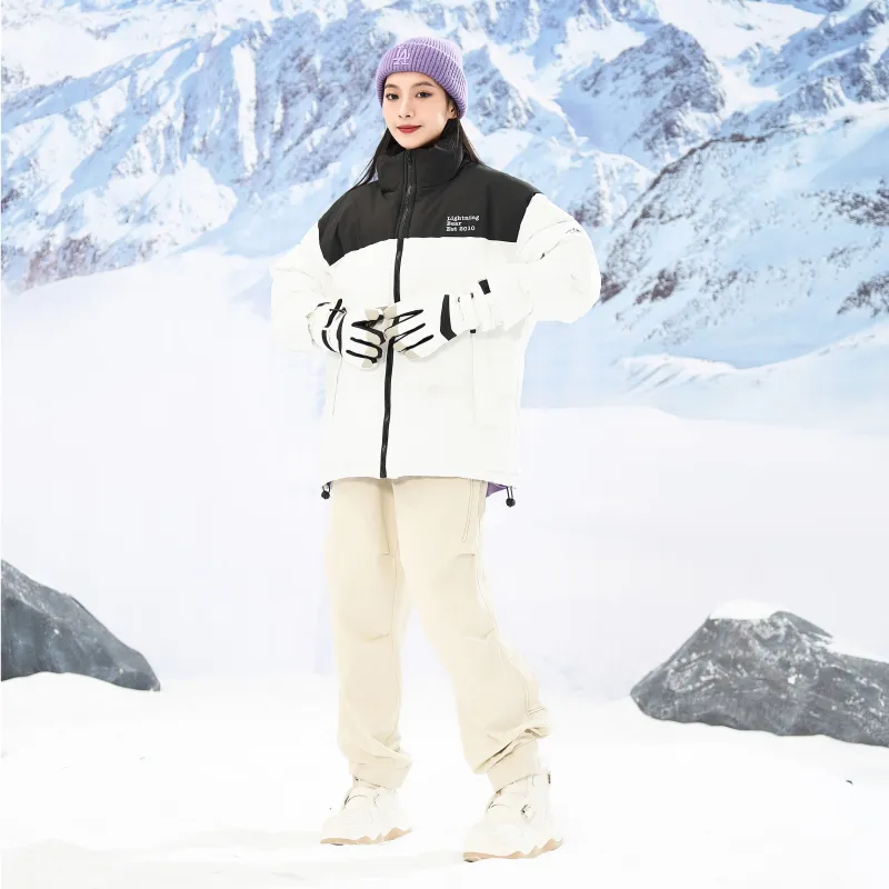 LIGHTNING BEAR Puffer Jacket Unisex-4