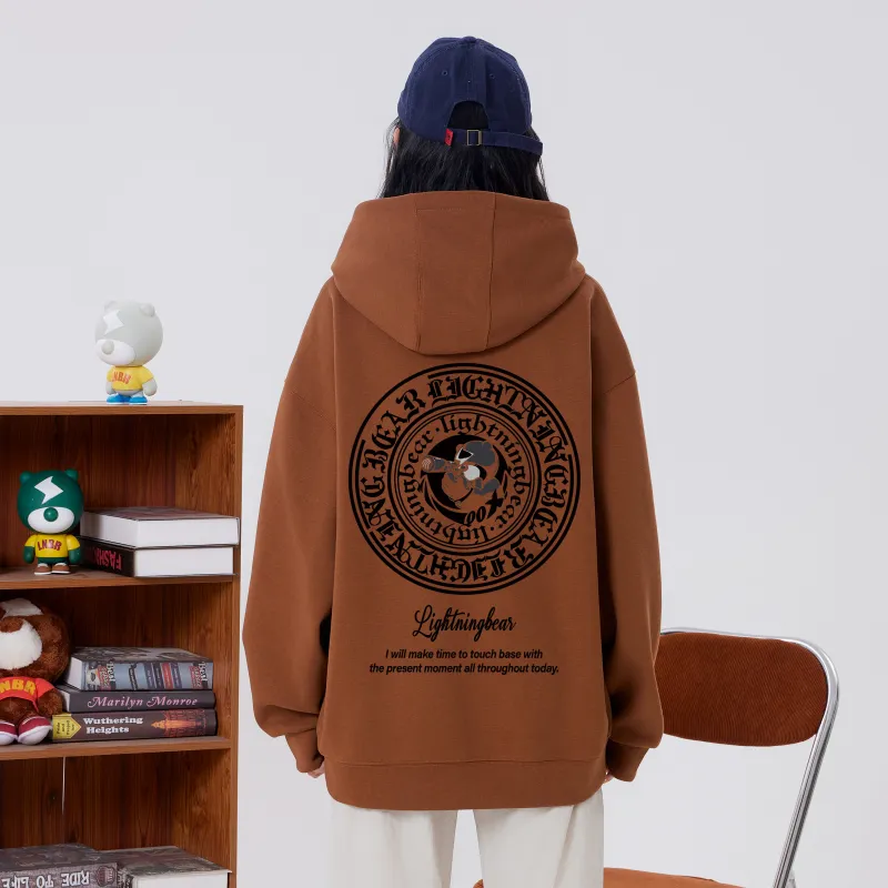 LIGHTNING BEAR Sweatshirt Set Unisex-9