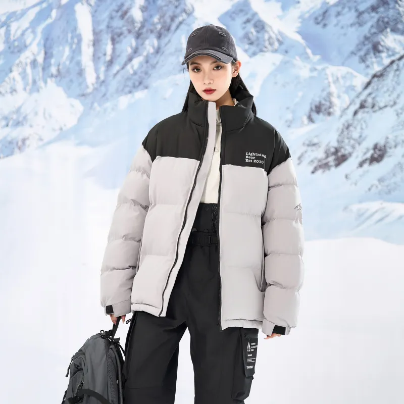 LIGHTNING BEAR Puffer Jacket Unisex-27