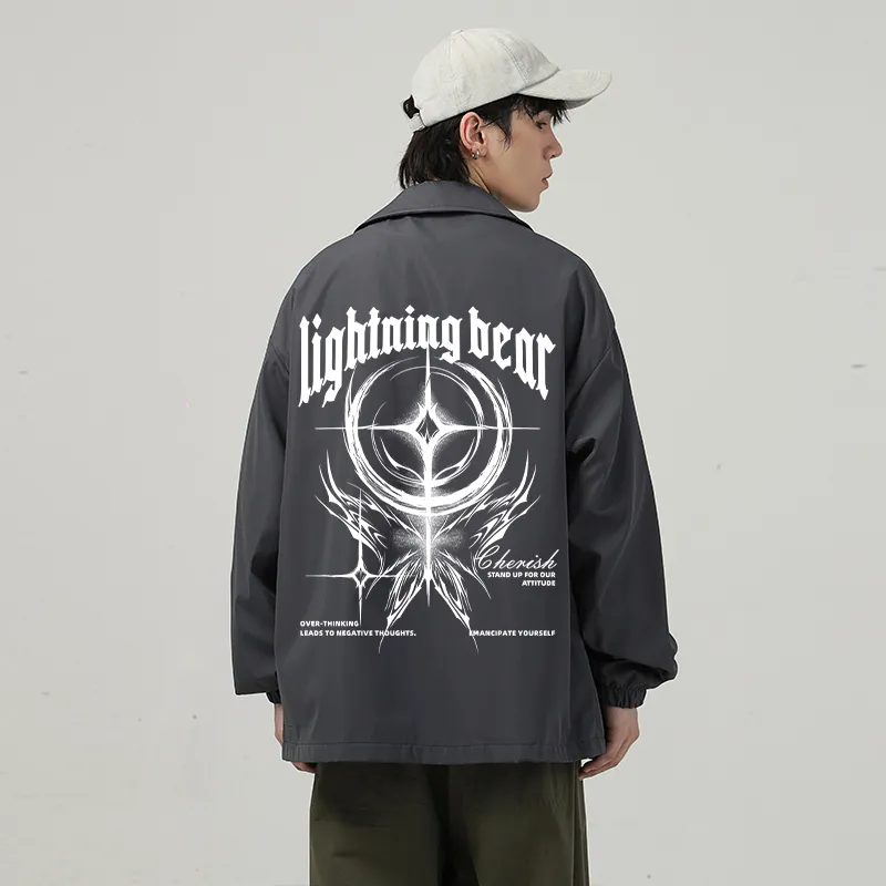 LIGHTNING BEAR Jackets Coats Unisex-58