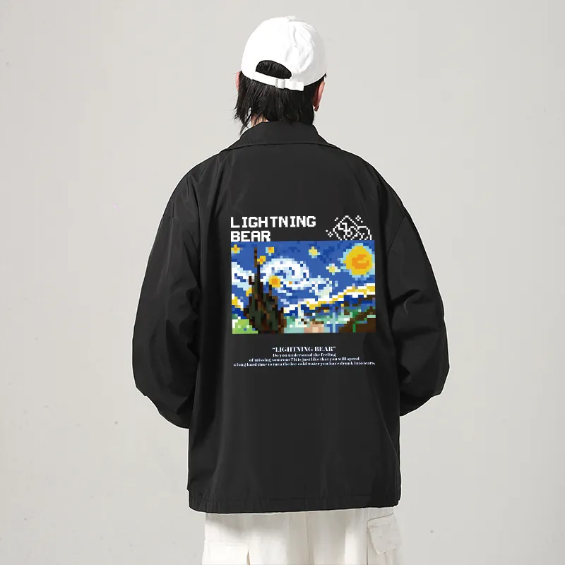 LIGHTNING BEAR Jackets Coats Unisex-2