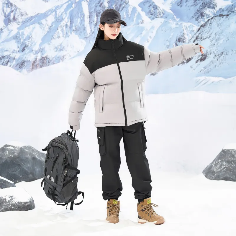 LIGHTNING BEAR Puffer Jacket Unisex-26