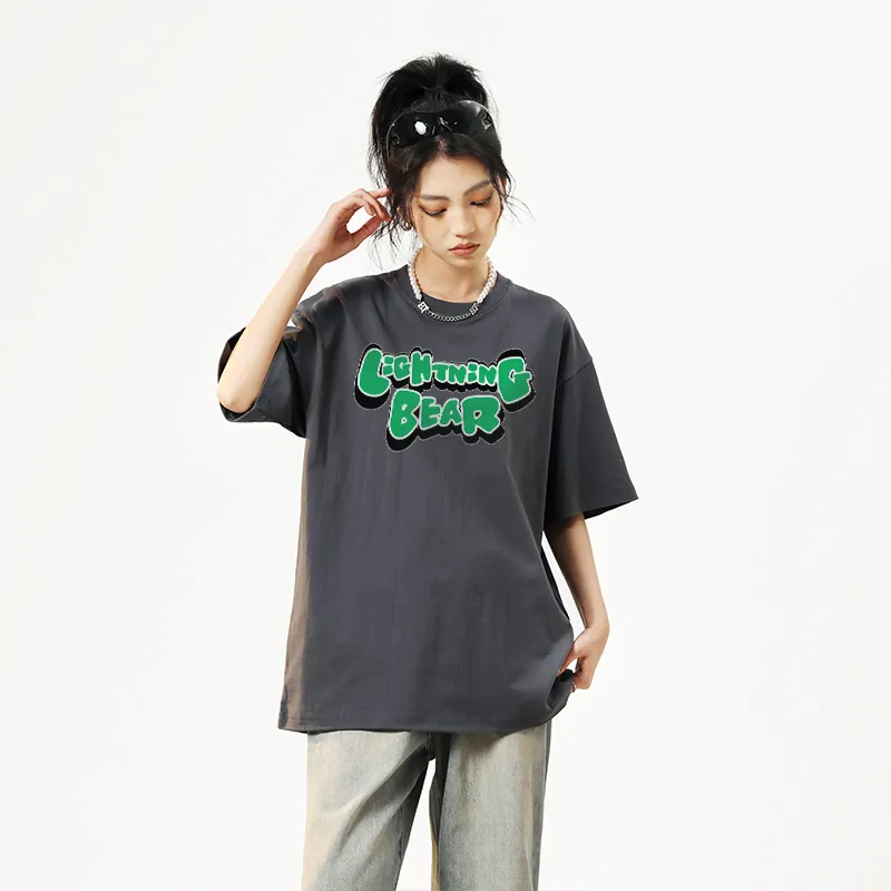 LIGHTNING BEAR T Shirts Unisex-14