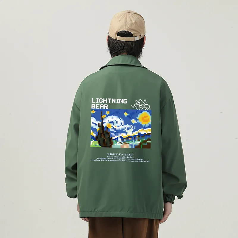 LIGHTNING BEAR Jackets Coats Unisex-20