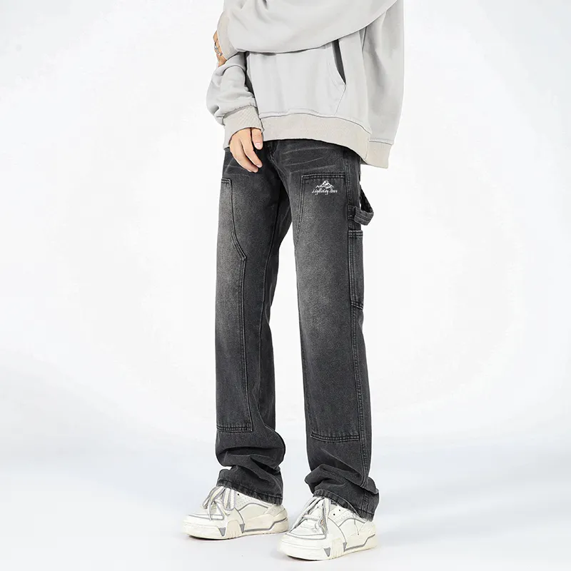 LIGHTNING BEAR Jeans Unisex-7