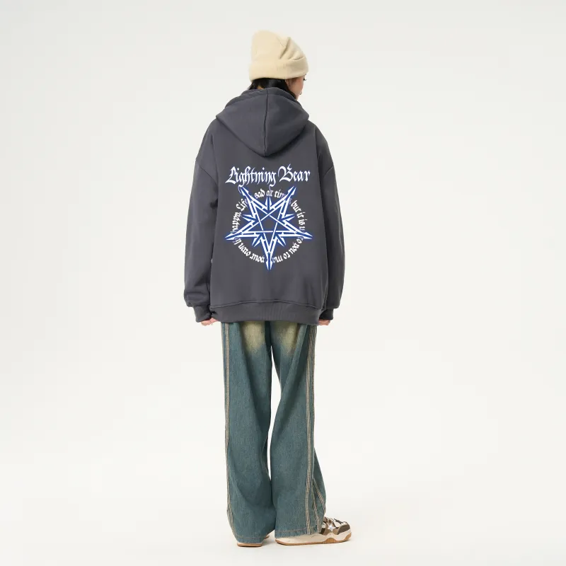 LIGHTNING BEAR Sweatshirts Unisex-11