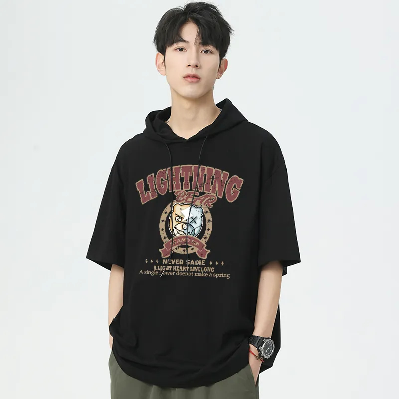 LIGHTNING BEAR T Shirts Unisex-2