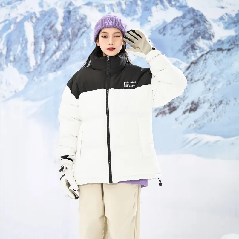 LIGHTNING BEAR Puffer Jacket Unisex-5
