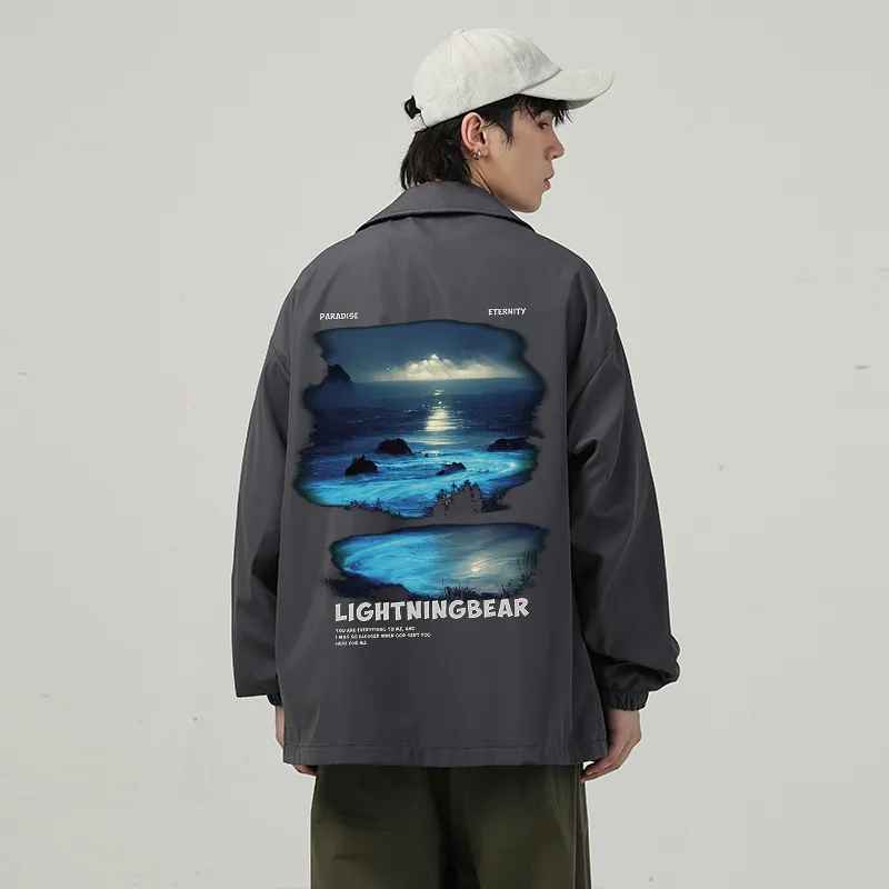 LIGHTNING BEAR Jackets Coats Unisex-58