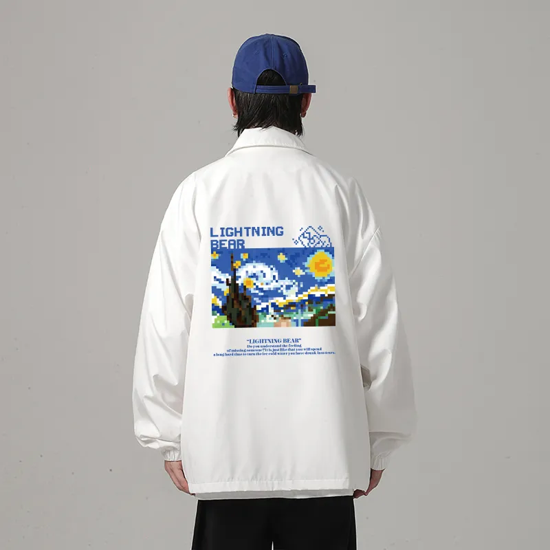 LIGHTNING BEAR Jackets Coats Unisex-5