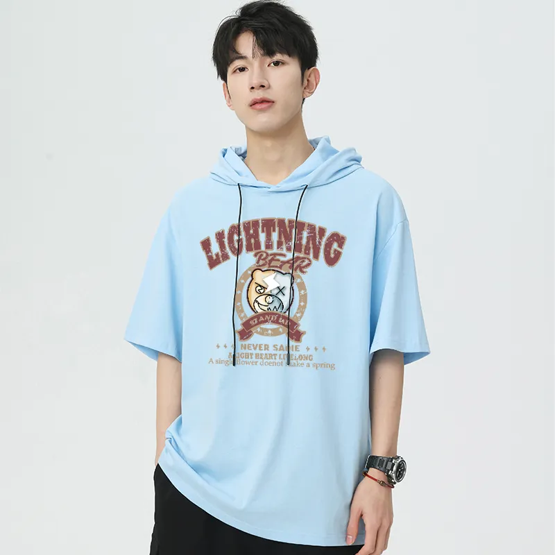 LIGHTNING BEAR T Shirts Unisex-14
