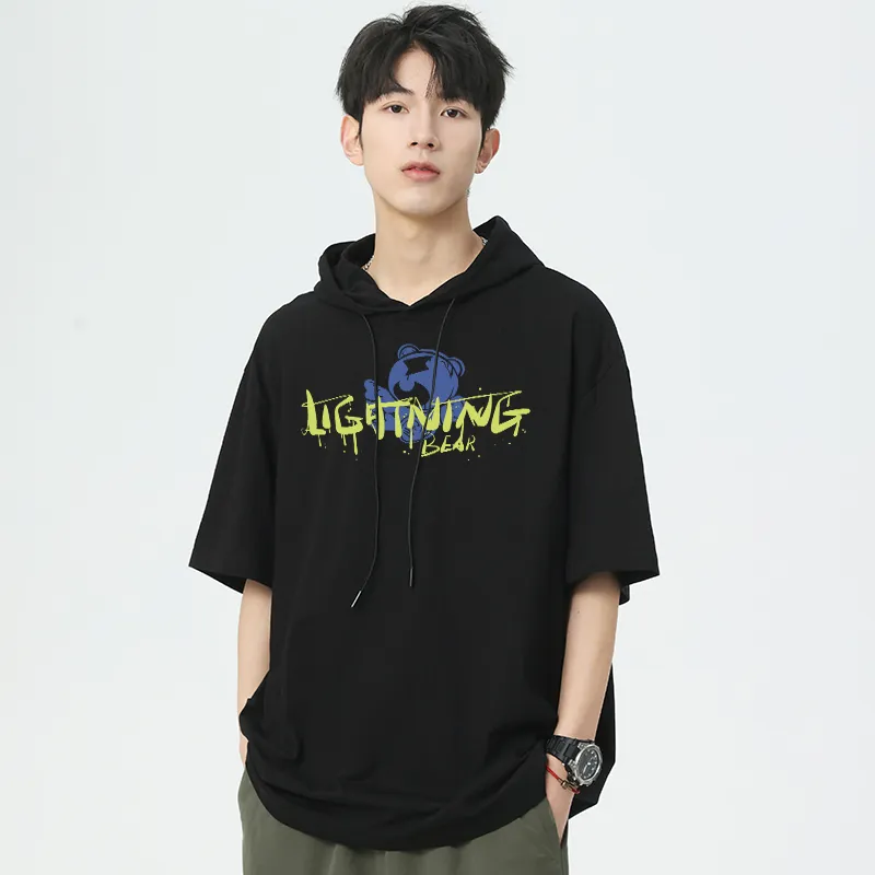 LIGHTNING BEAR T Shirts Unisex-2