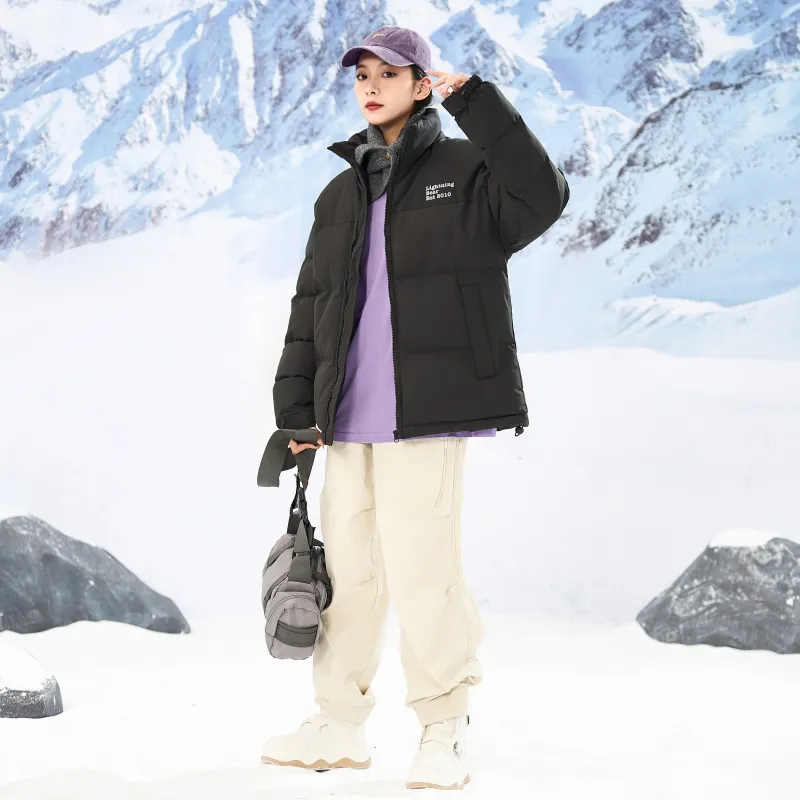 LIGHTNING BEAR Puffer Jacket Unisex-13