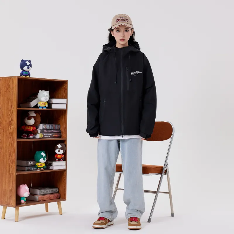 LIGHTNING BEAR Windbreaker Jacket Unisex-3