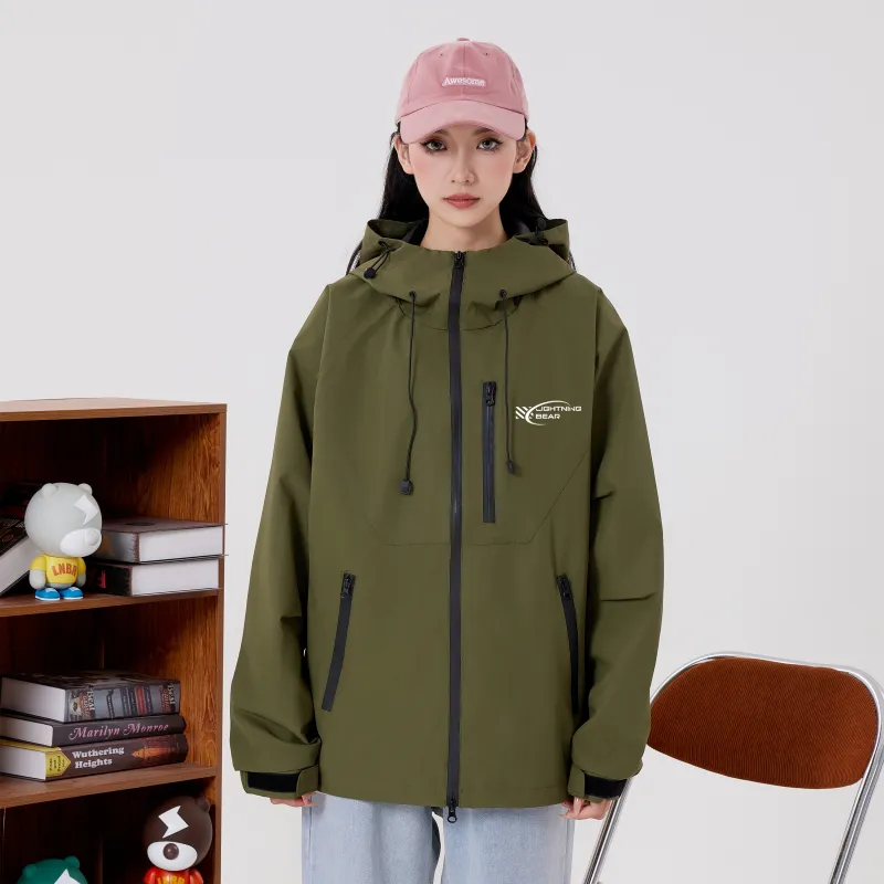 LIGHTNING BEAR Windbreaker Jacket Unisex-13