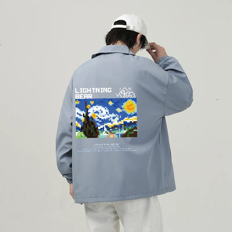LIGHTNING BEAR Jackets Coats Unisex-35