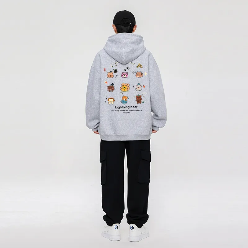 LIGHTNING BEAR Sweatshirt Unisex-10