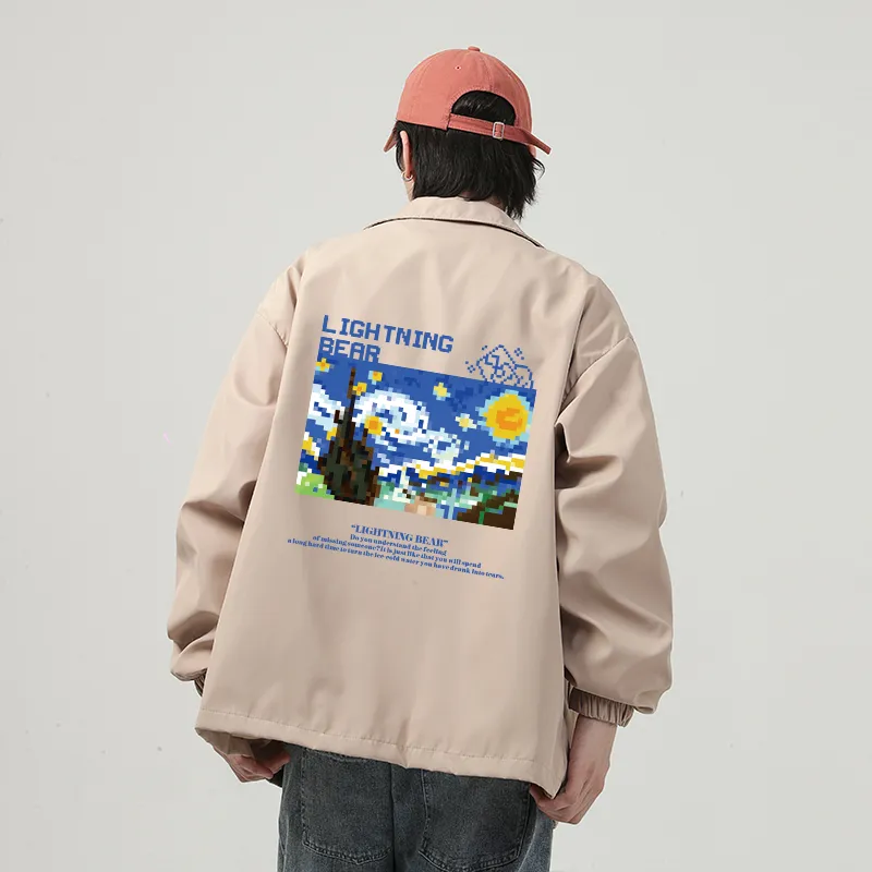 LIGHTNING BEAR Jackets Coats Unisex-32
