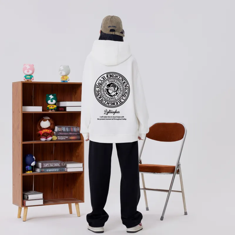 LIGHTNING BEAR Sweatshirt Set Unisex-4