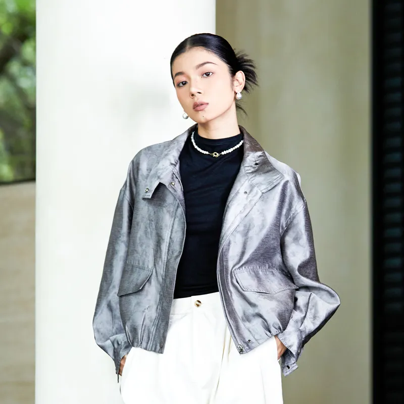 C.3000 Jackets & Coats Women's Silent Gray-3