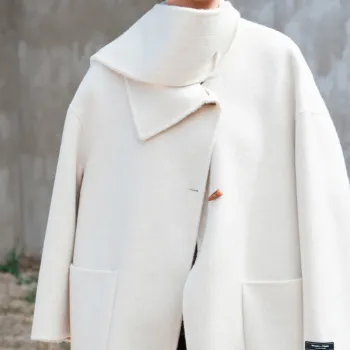 C.3000 Coats Women's Cream White