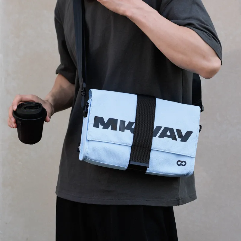 Hoshikawa Outdoors Polyester Messenger Bag, Crossbody Bag Unisex Multicolor-2