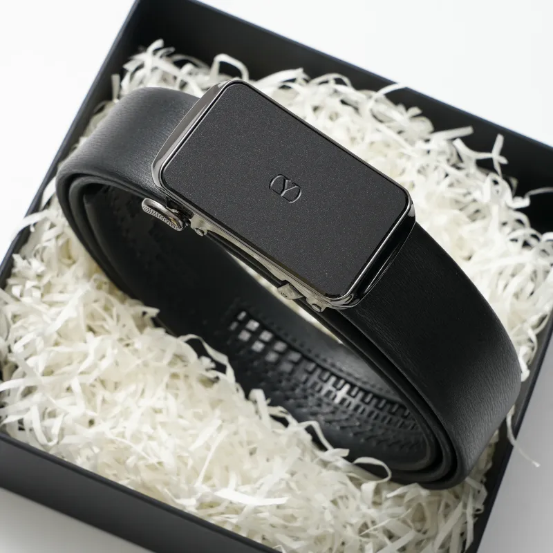 YOUNGOR Cow Leather Belts Men's Width 3.5cm-1