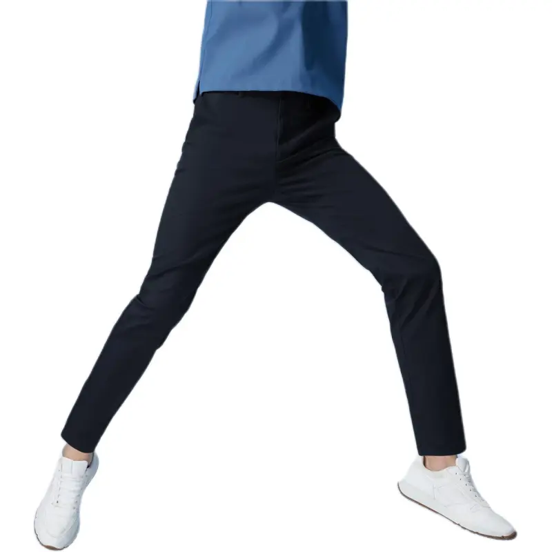 YOUNGOR Casual Pants Men's Dark Blue-2