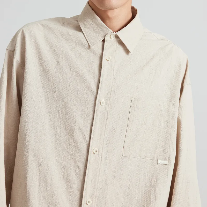 PUSH HZC Shirts Men Khaki-4