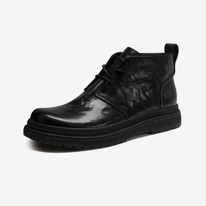 Voguhomme Ankle Boots Men's Black-4