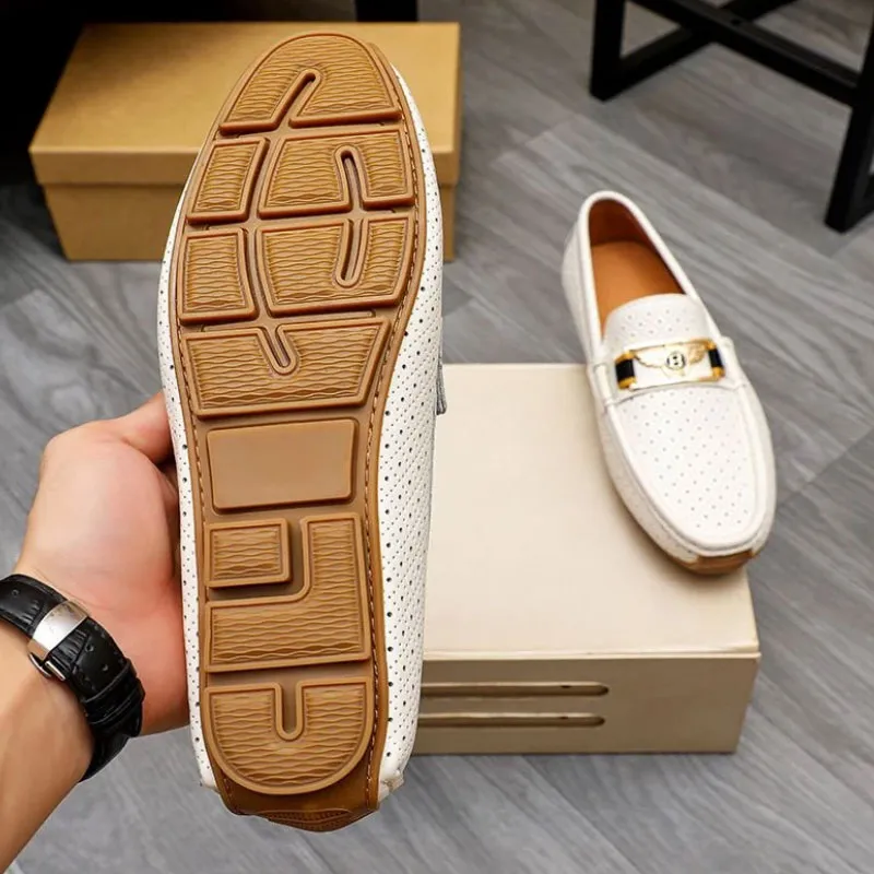 Voguhomme Casual Shoes Men's White-4