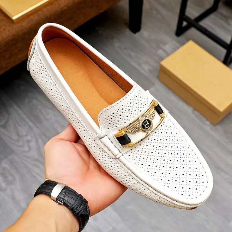 Voguhomme Casual Shoes Men's White-3